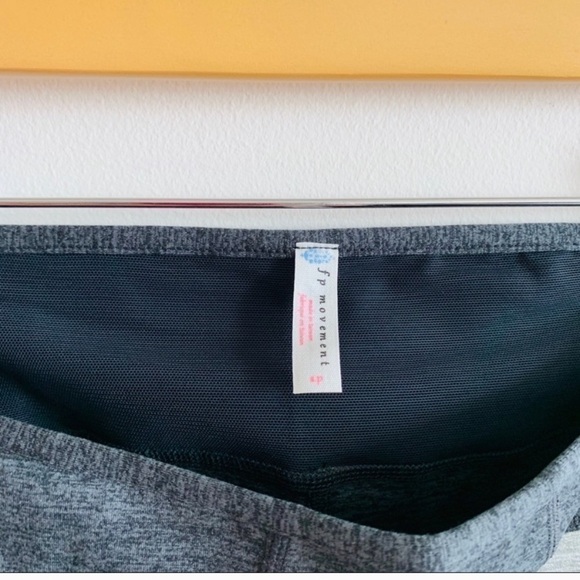 FREE PEOPLE NWT Six Pack Set Top Shorts Charcoal Low Rise - Picture 7 of 16